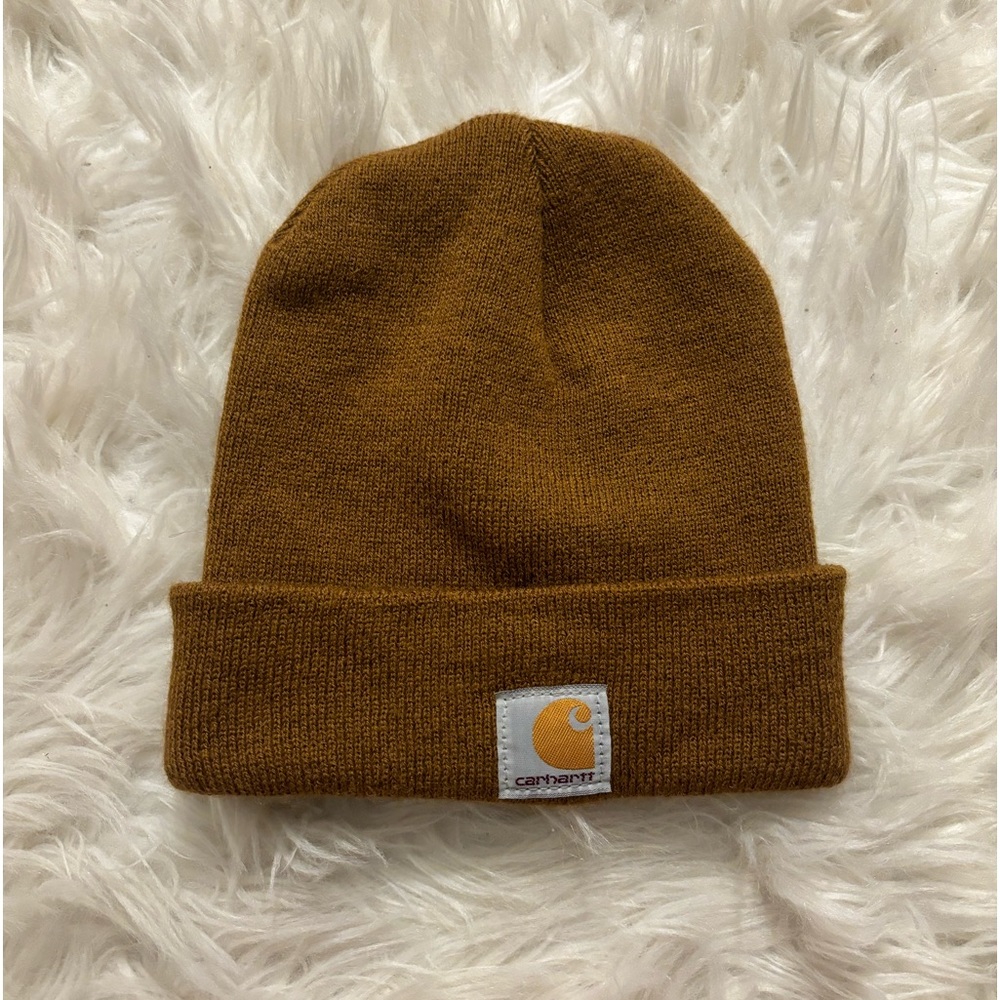 brown carhartt beanie!